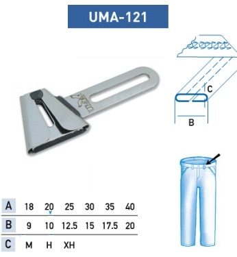 Приспособление UMA-121 30-15 мм M