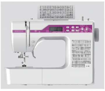 Бытовая электронная швейная машина VMA V-2600A (пурпур)